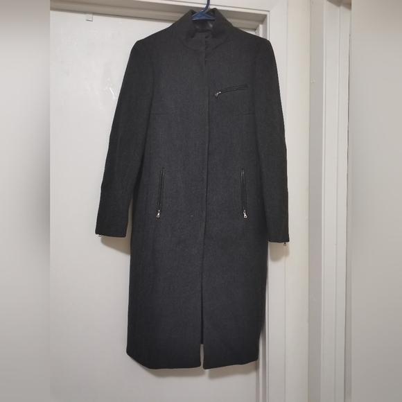 PRADA 100 %WOOL WOMEN'S LONG COAT. - Picture 1 of 16
